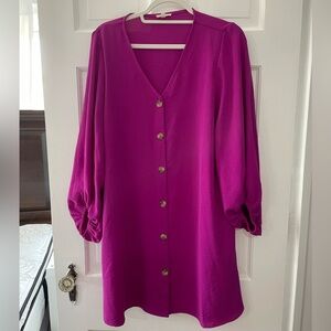 JODIFL Magenta Dress